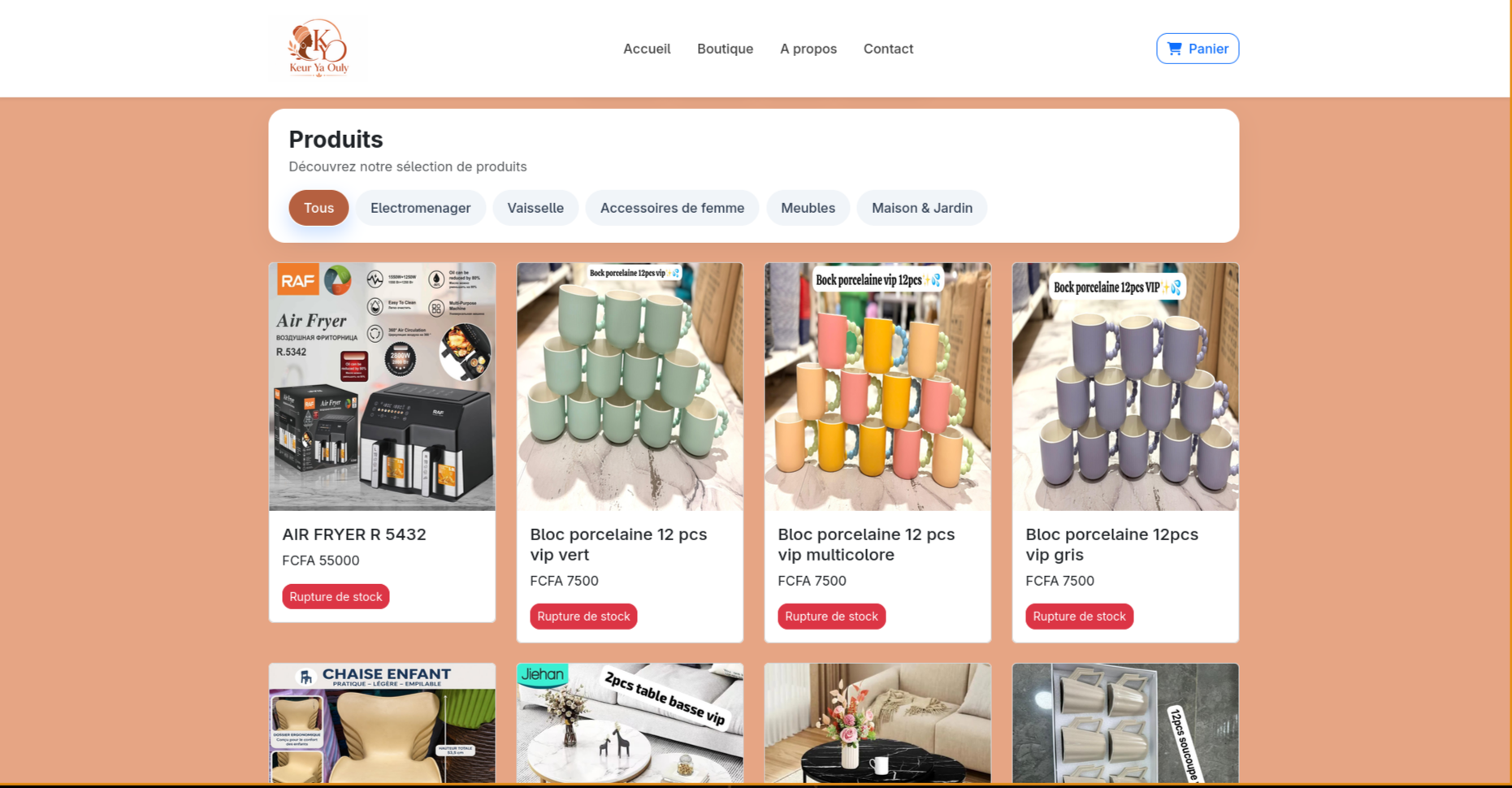 SITE WEB KEUR YA OULY